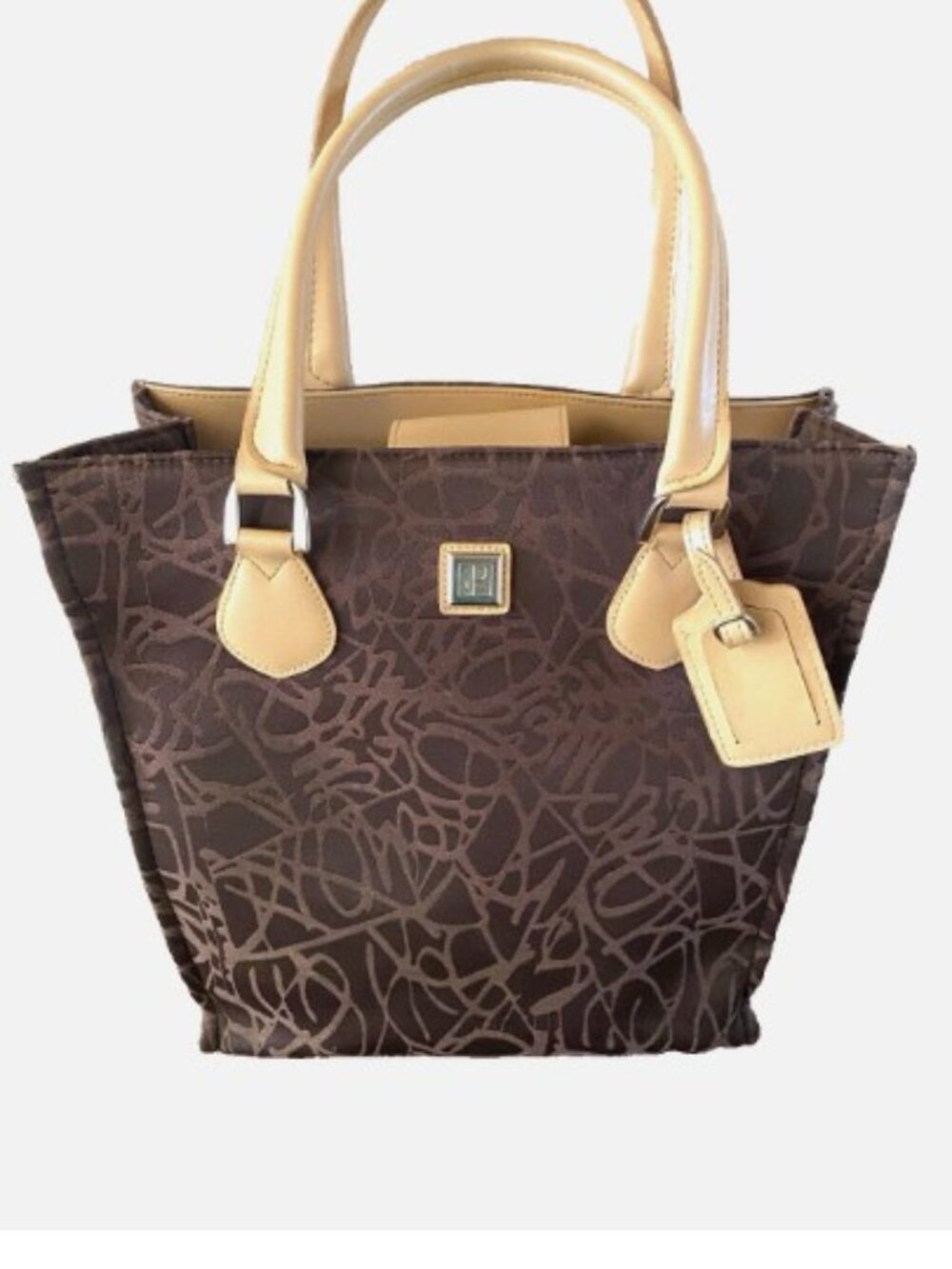 DIANE VON FURSTENBERG Luggage Vase Travel Tote Bag Handbag